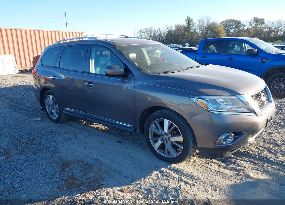 2014 NISSAN PATHFINDER PLATINUM VIN: 5N1AR2MN5EC723145