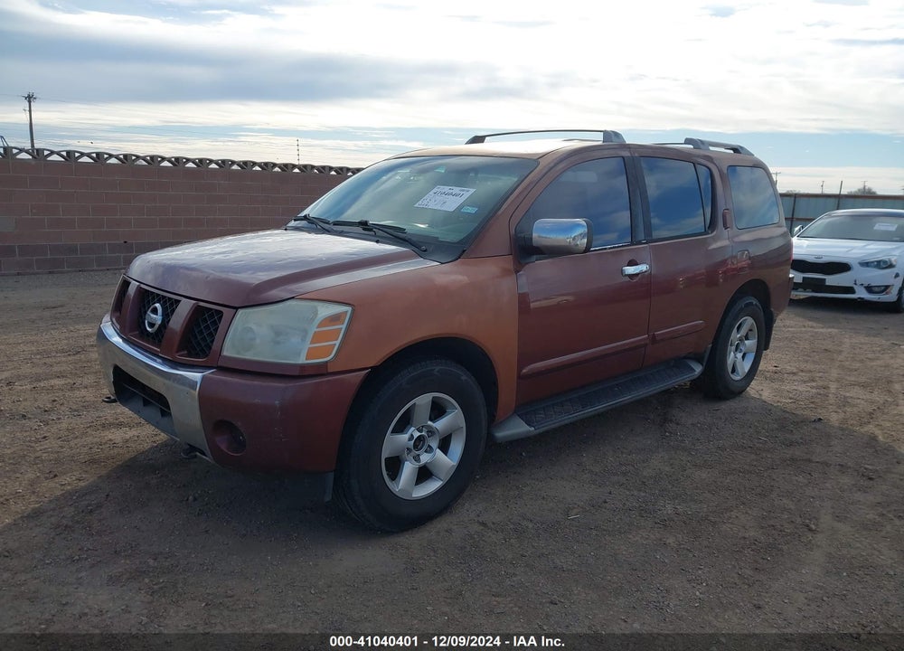 2004 NISSAN PATHFINDER ARMADA SE VIN: 5N1AA08B64N742091