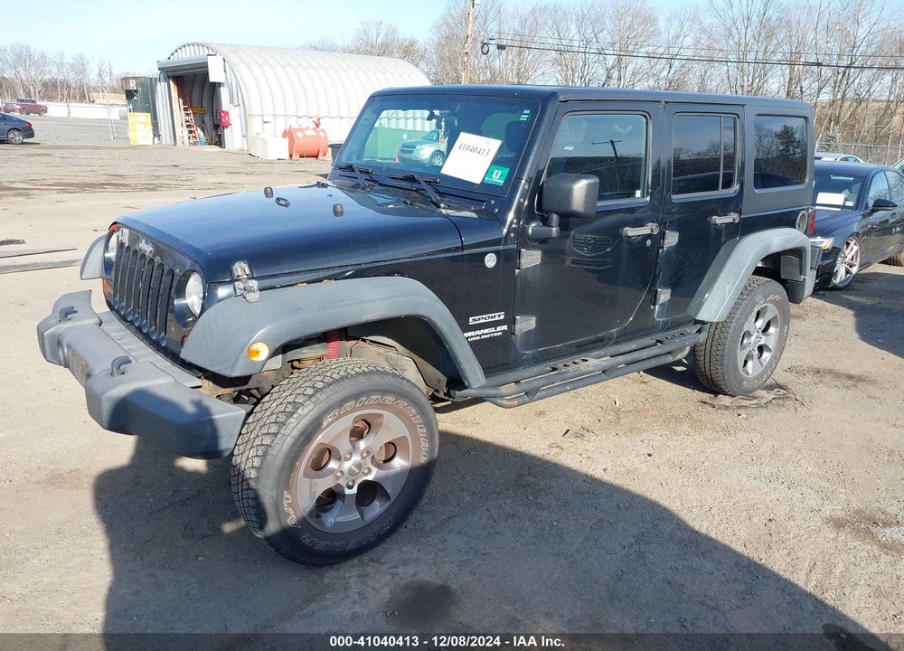 2012 JEEP WRANGLER UNLIMITED VIN: 1C4BJWDGXCL245875