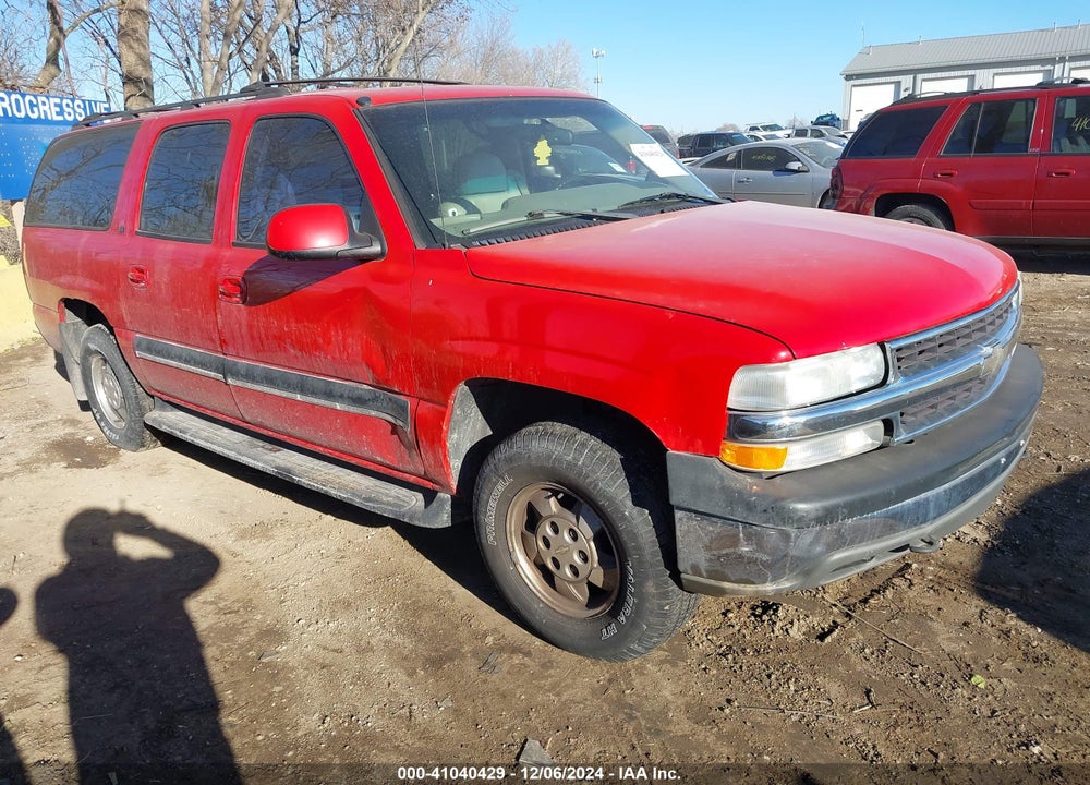 2001 CHEVROLET SUBURBAN 1500 LT VIN: 3GNFK16T41G283258