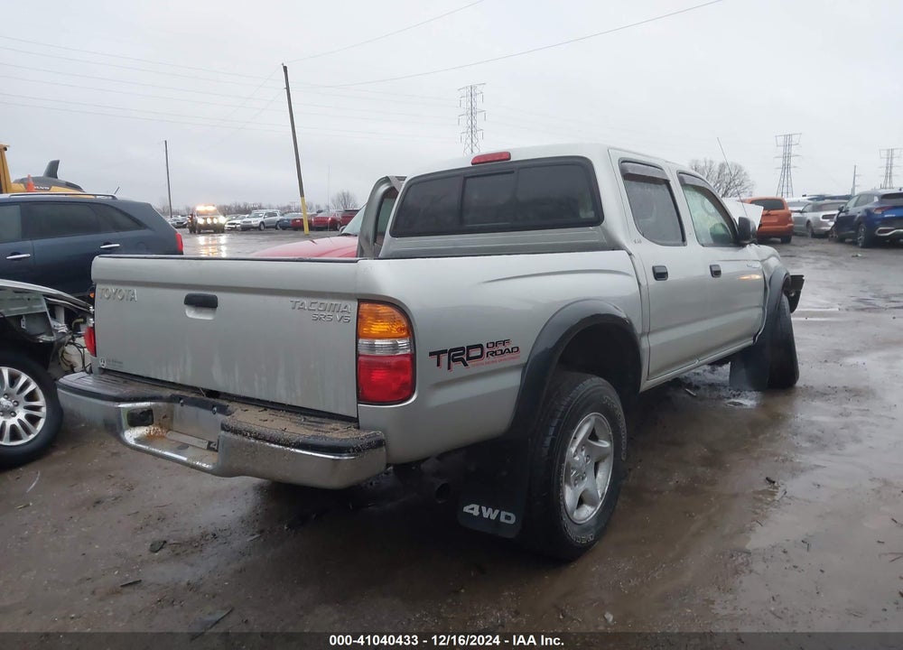 2004 TOYOTA TACOMA BASE V6 VIN: 5TEHN72N24Z433900