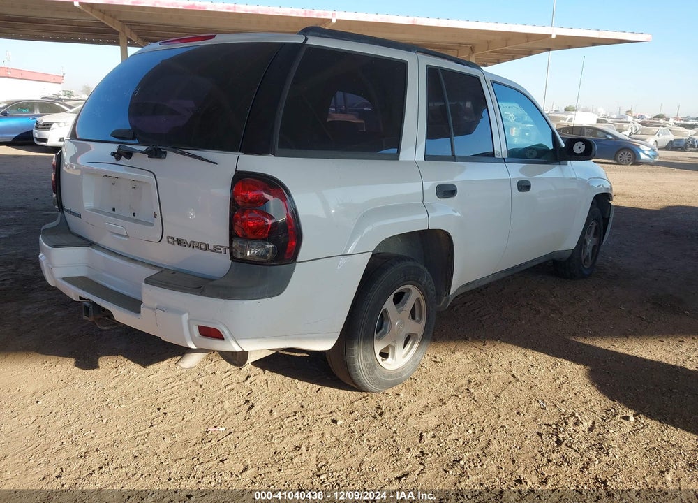 2004 CHEVROLET TRAILBLAZER LS VIN: 1GNDT13S442341382