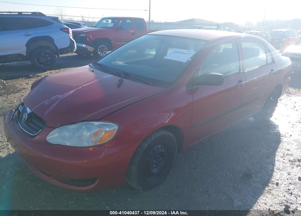 2006 TOYOTA COROLLA CE VIN: JTDBR32E160061021