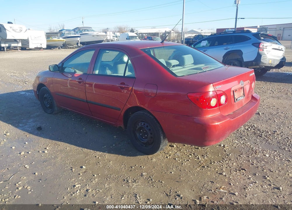 2006 TOYOTA COROLLA CE VIN: JTDBR32E160061021