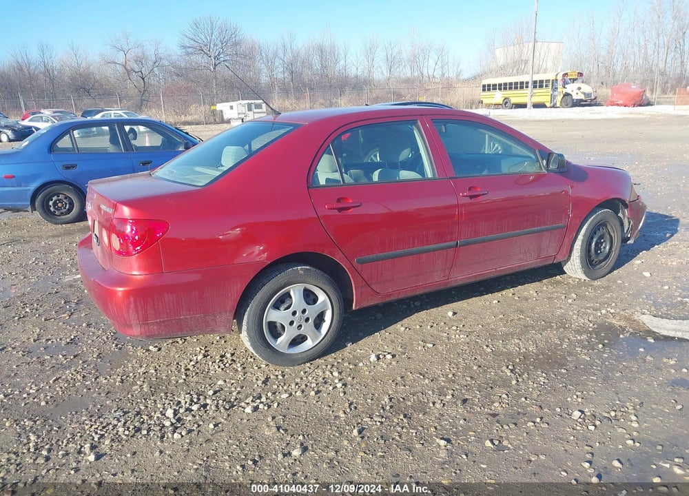 2006 TOYOTA COROLLA CE VIN: JTDBR32E160061021