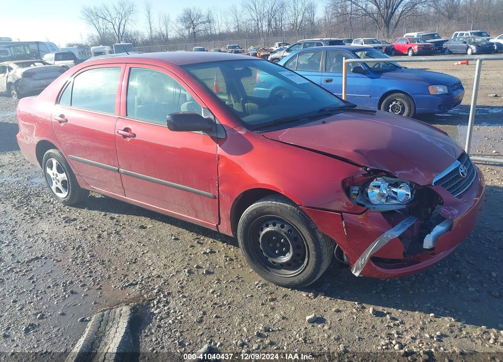 2006 TOYOTA COROLLA CE VIN: JTDBR32E160061021