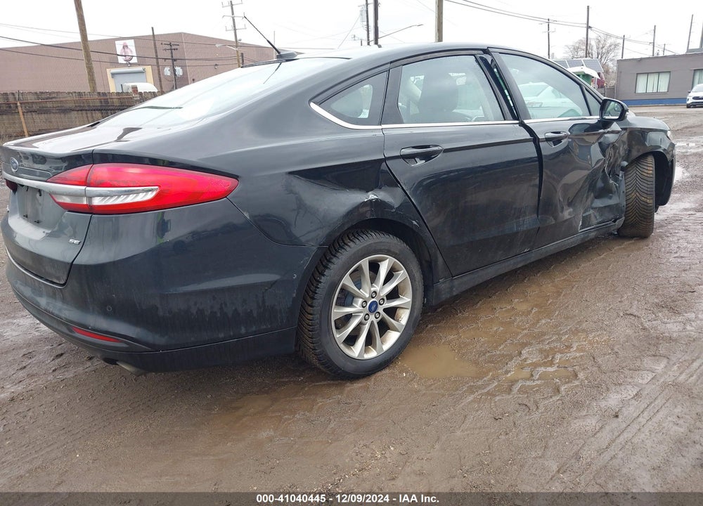 2017 FORD FUSION SE VIN: 3FA6P0H79HR291946