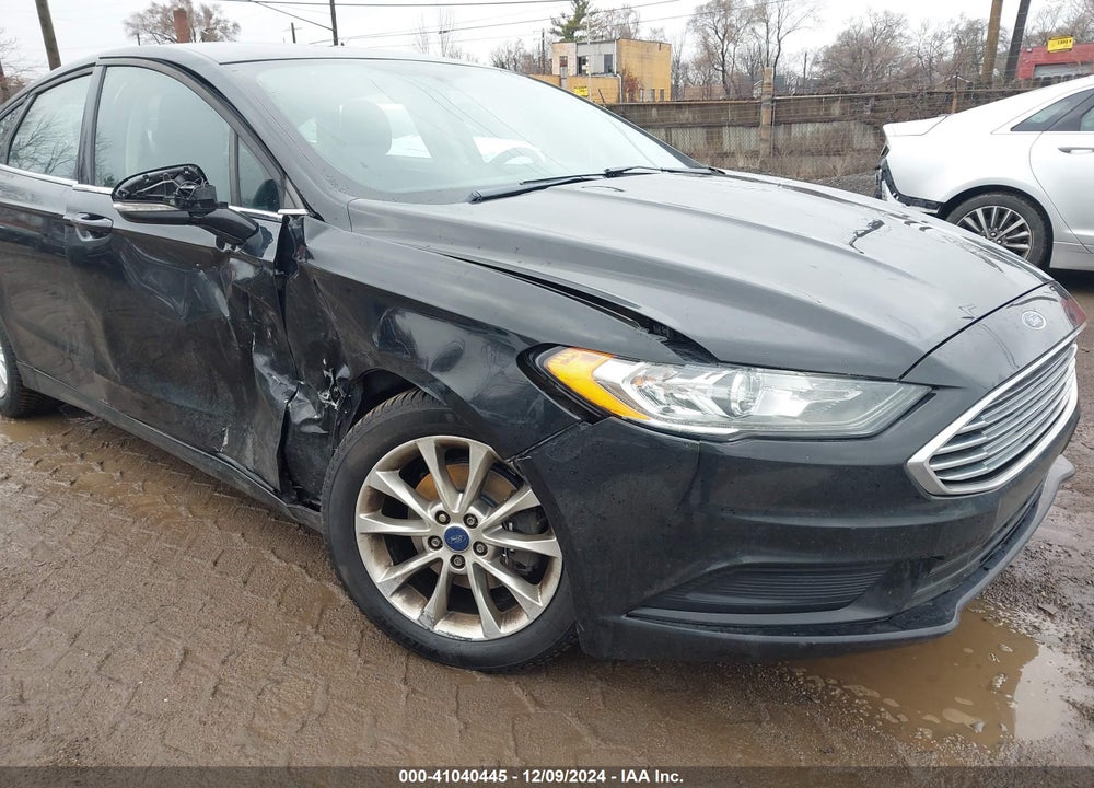 2017 FORD FUSION SE VIN: 3FA6P0H79HR291946