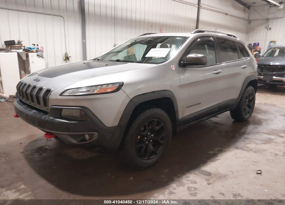 2014 JEEP CHEROKEE TRAILHAWK VIN: 1C4PJMBS6EW297619