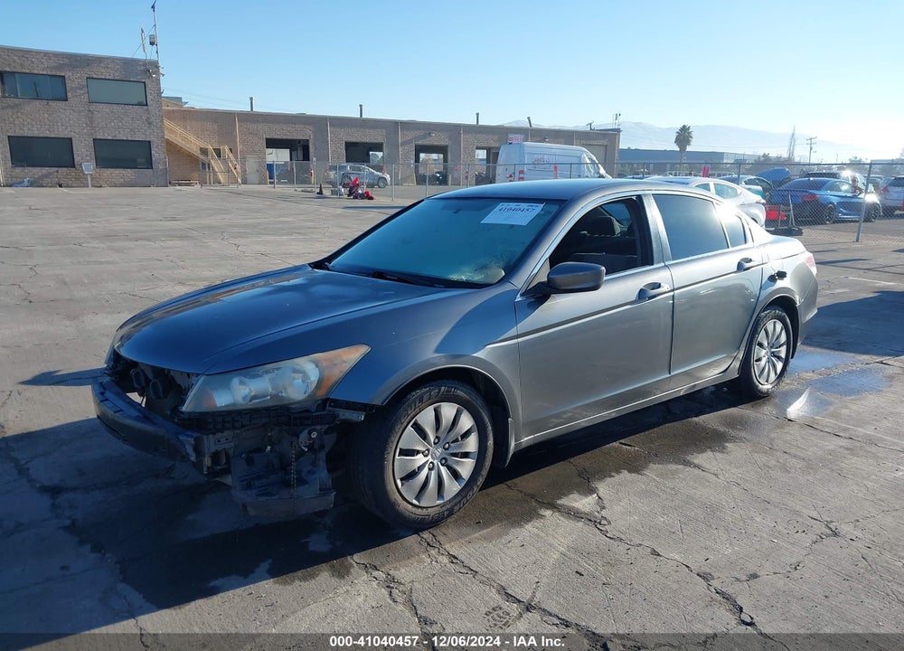 2010 HONDA ACCORD 2.4 LX VIN: 1HGCP2F35AA123490