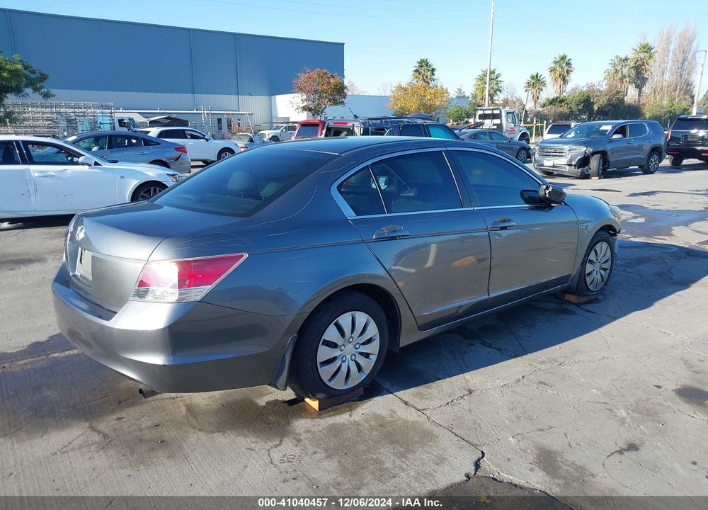 2010 HONDA ACCORD 2.4 LX VIN: 1HGCP2F35AA123490