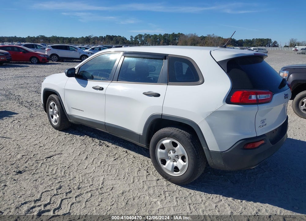 2016 JEEP CHEROKEE SPORT VIN: 1C4PJMAB3GW172145