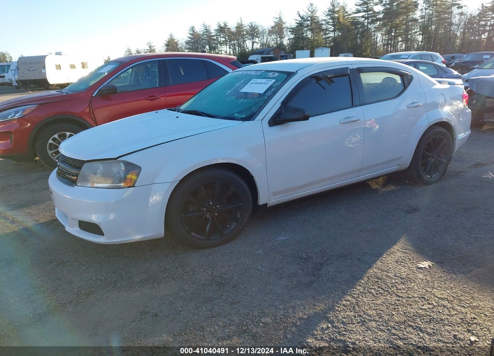 2014 DODGE AVENGER SE VIN: 1C3CDZAB9EN116351