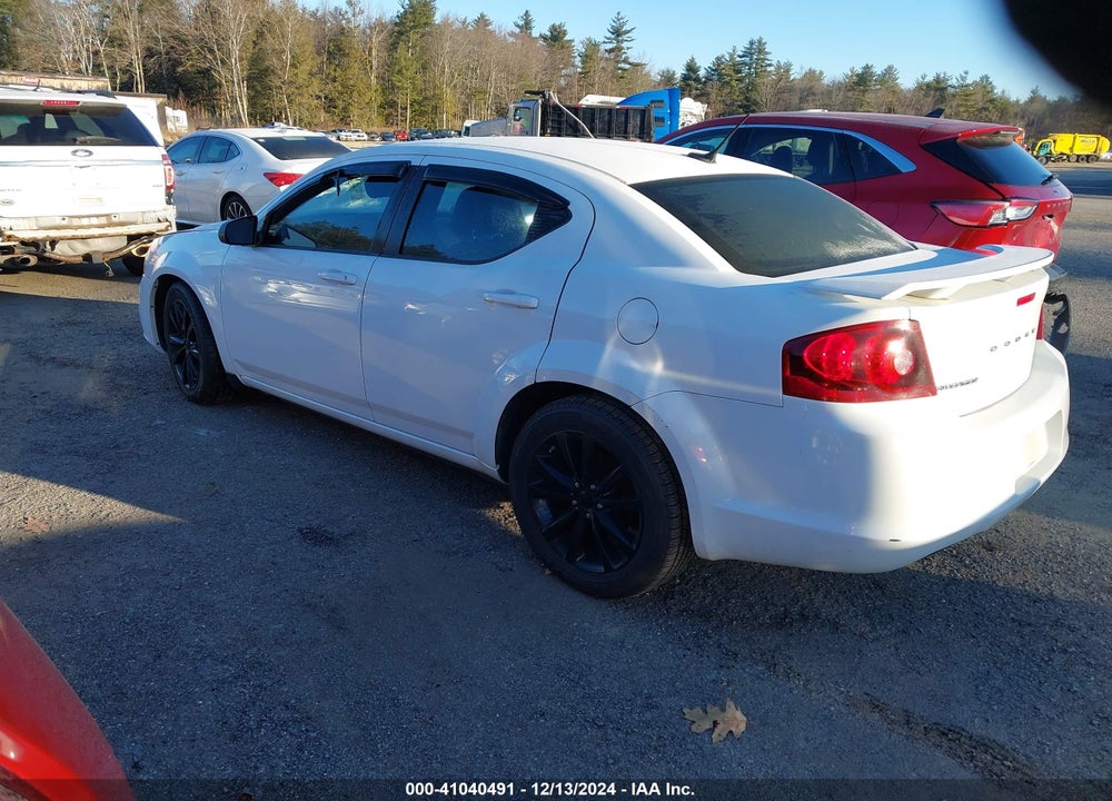 2014 DODGE AVENGER SE VIN: 1C3CDZAB9EN116351
