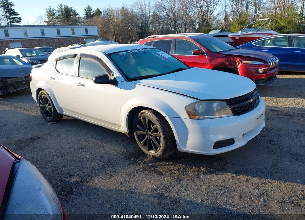2014 DODGE AVENGER SE VIN: 1C3CDZAB9EN116351