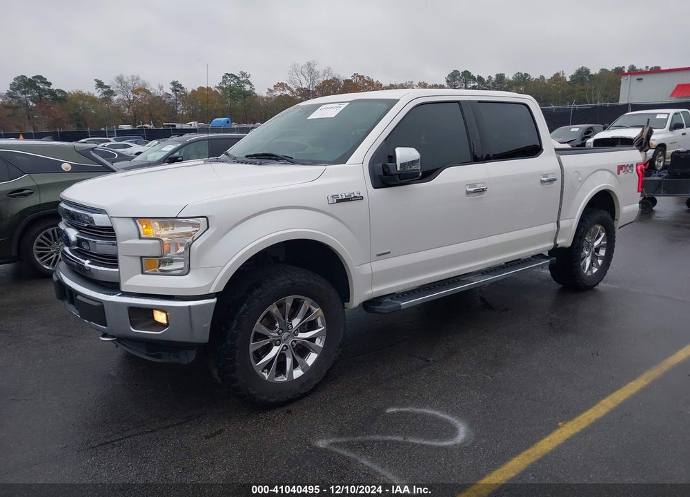 2016 FORD F-150 LARIAT VIN: 1FTEW1EGXGFD11216