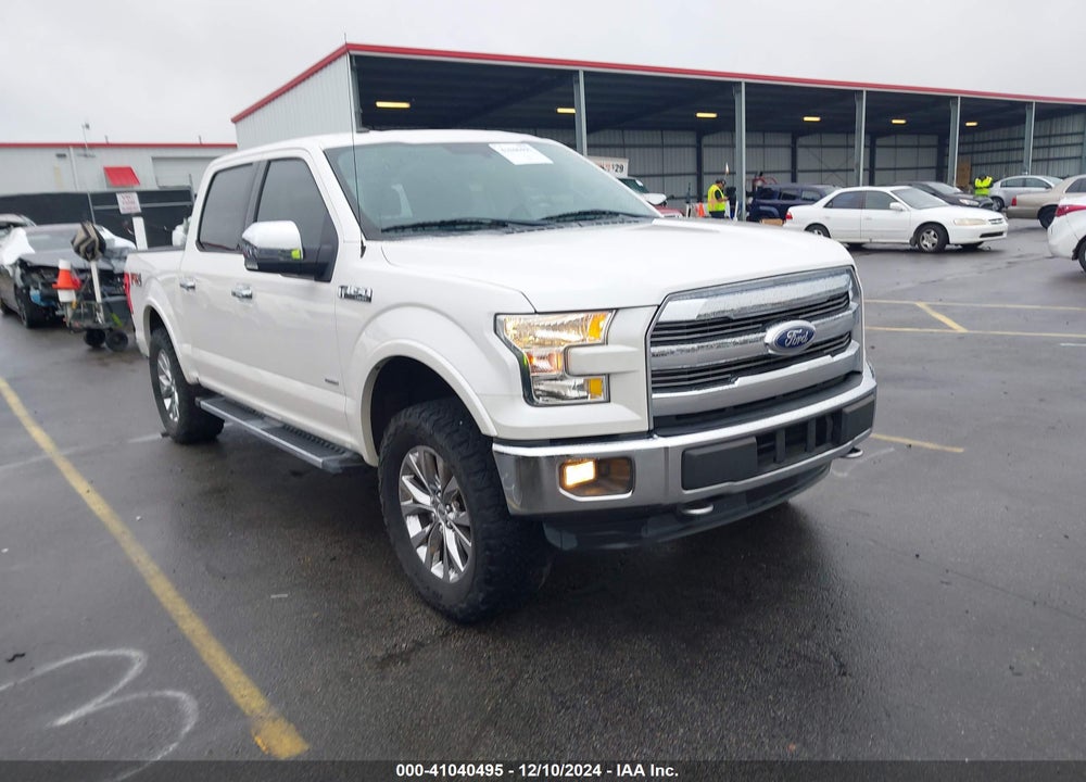 2016 FORD F-150 LARIAT VIN: 1FTEW1EGXGFD11216