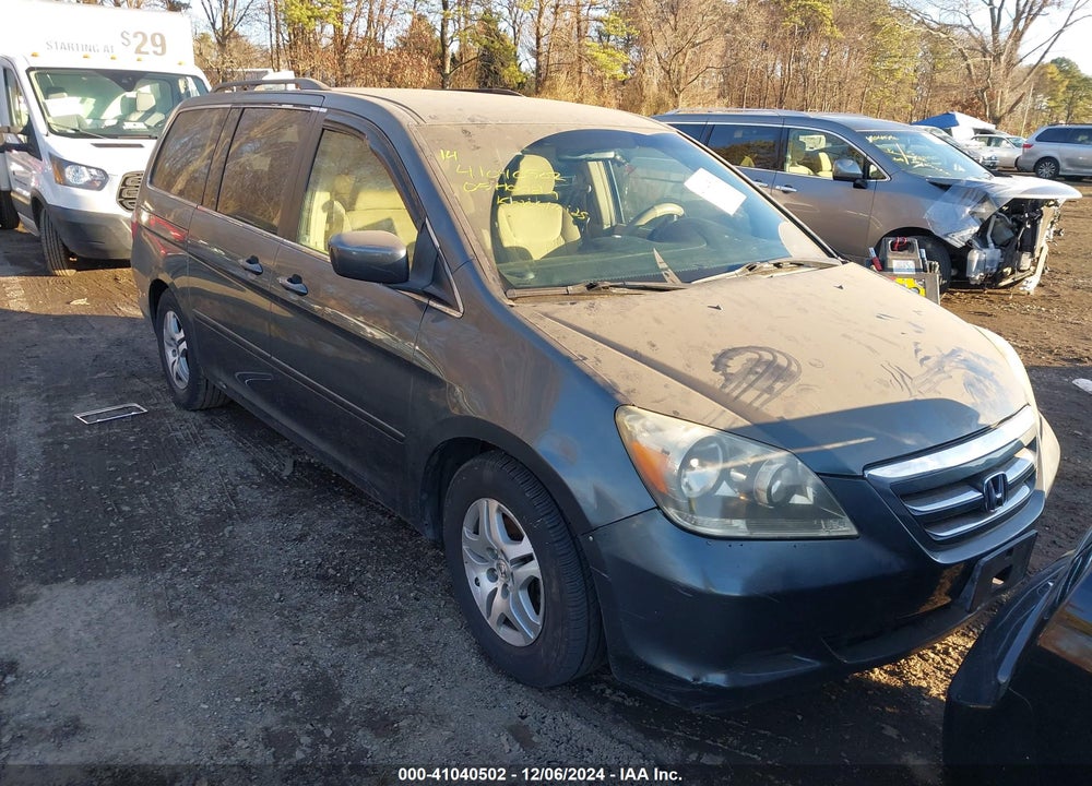 2005 HONDA ODYSSEY EX VIN: 5FNRL38475B401707