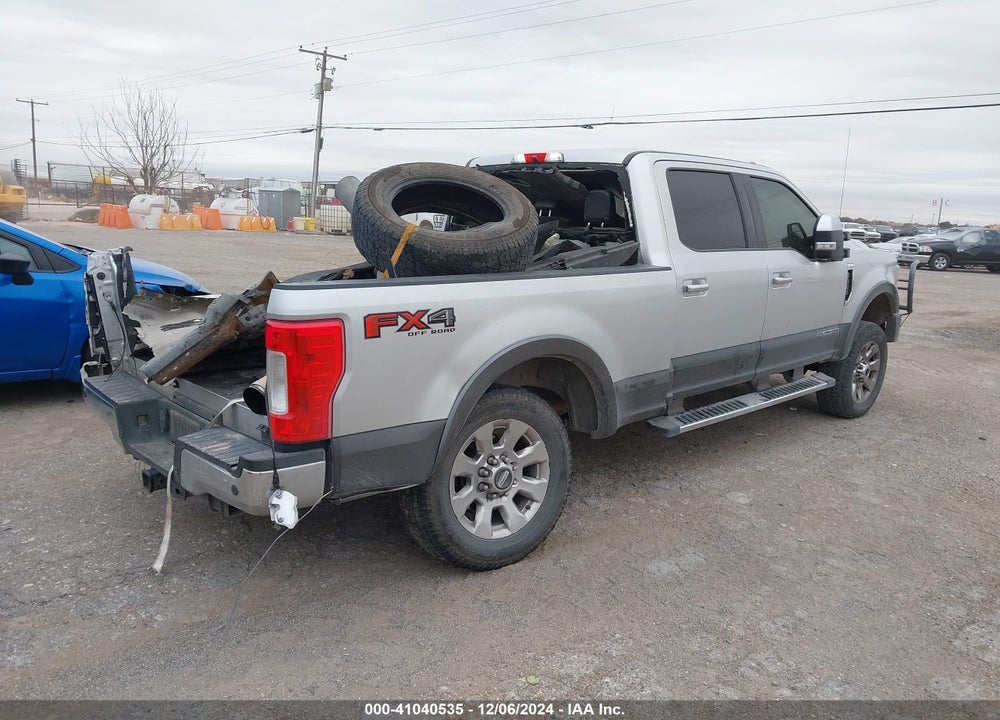 2017 FORD F-250 VIN: 1FT7W2BT5HED85313