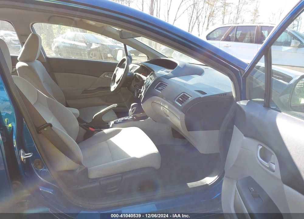 2013 HONDA CIVIC LX VIN: 19XFB2F54DE004861