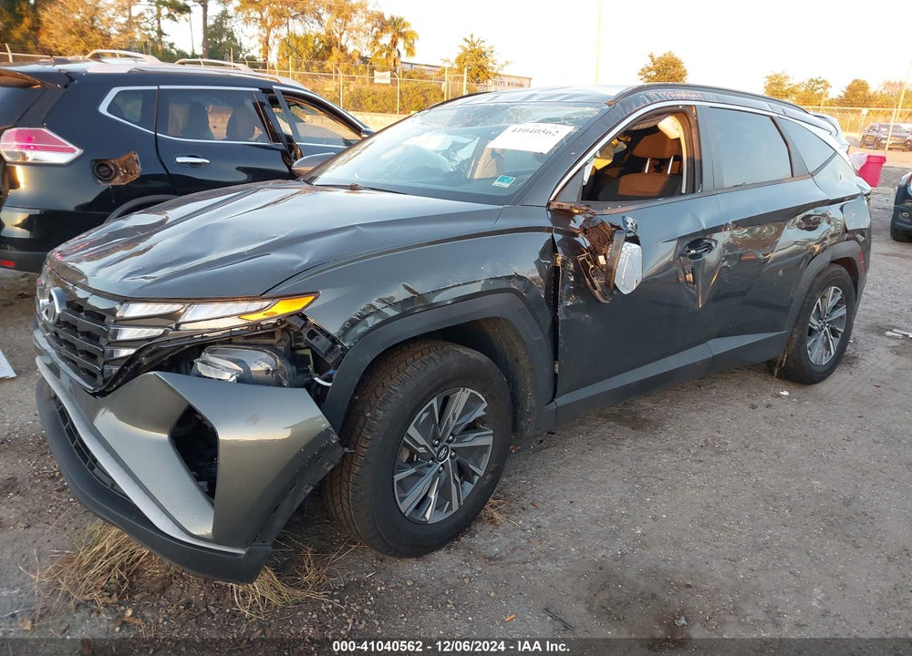 2022 HYUNDAI TUCSON HYBRID BLUE VIN: KM8JBCA19NU015096