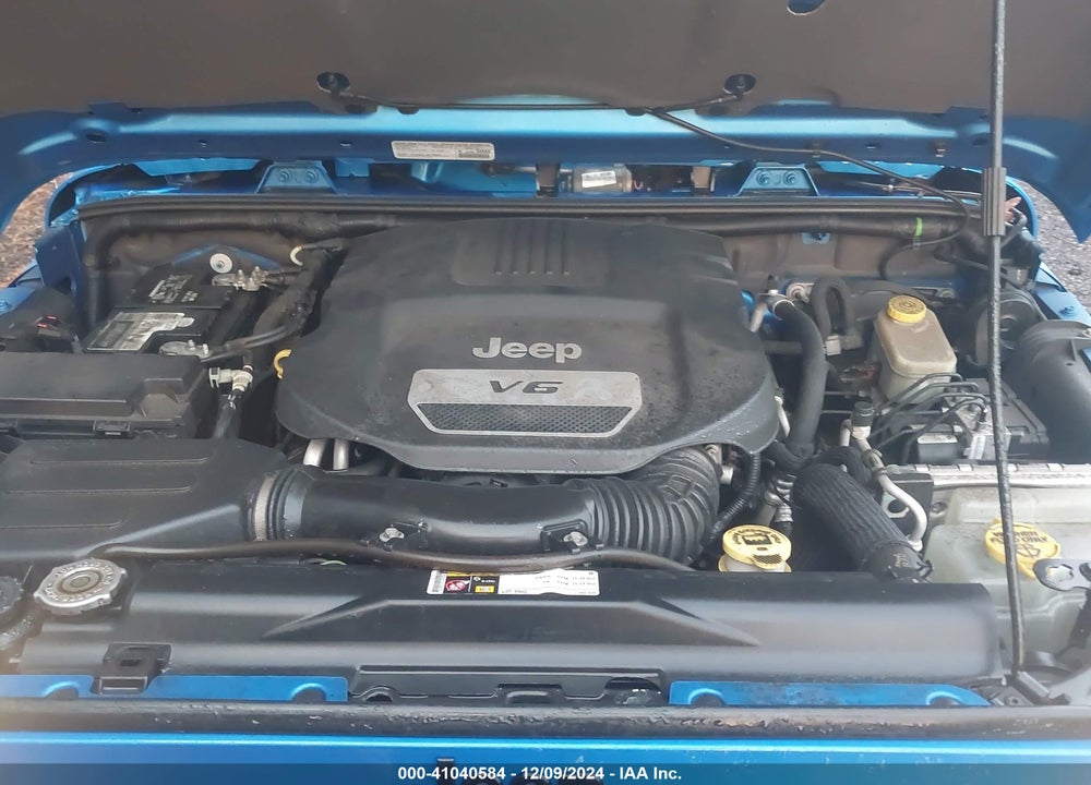 2014 ANGLER JEEP WR UNLIMITED POLAR EDITION VIN: 1C4HJWEG3EL224944