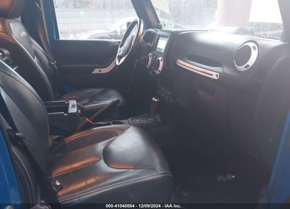 2014 ANGLER JEEP WR UNLIMITED POLAR EDITION VIN: 1C4HJWEG3EL224944