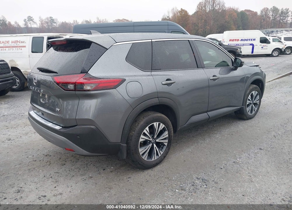 2022 NISSAN ROGUE SV FWD VIN: 5N1BT3BA1NC702465