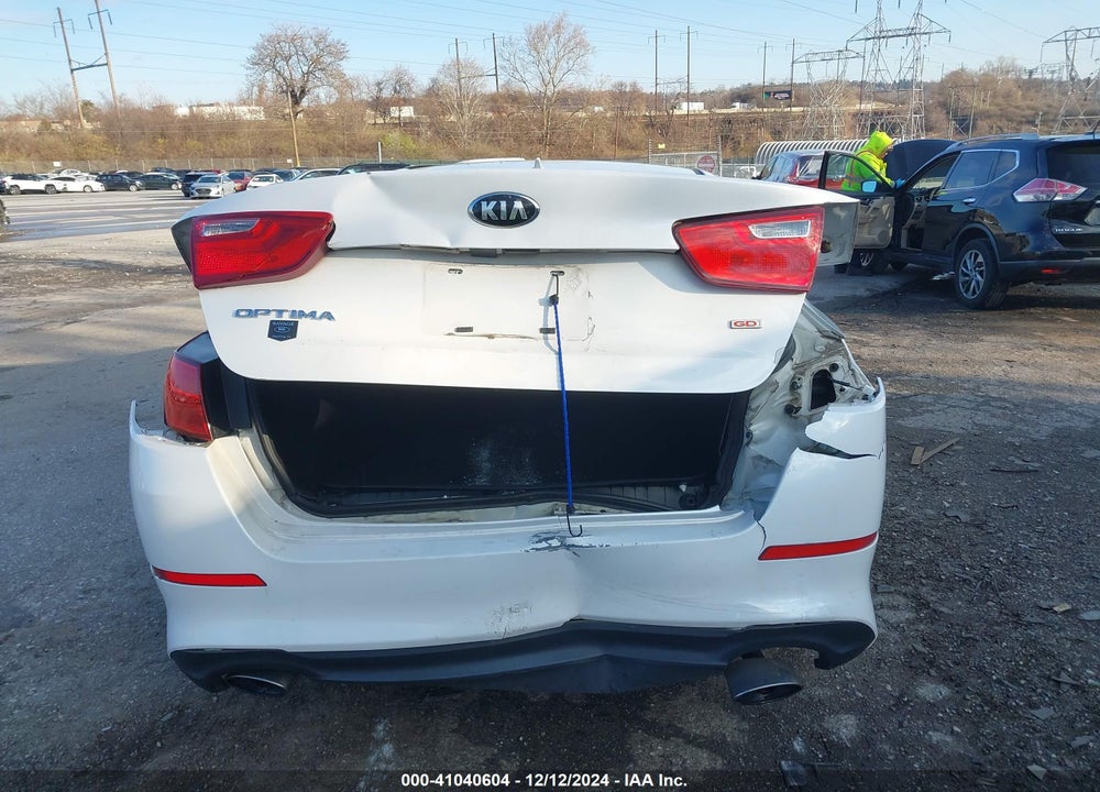2015 KIA OPTIMA LX VIN: KNAGM4A73F5530378