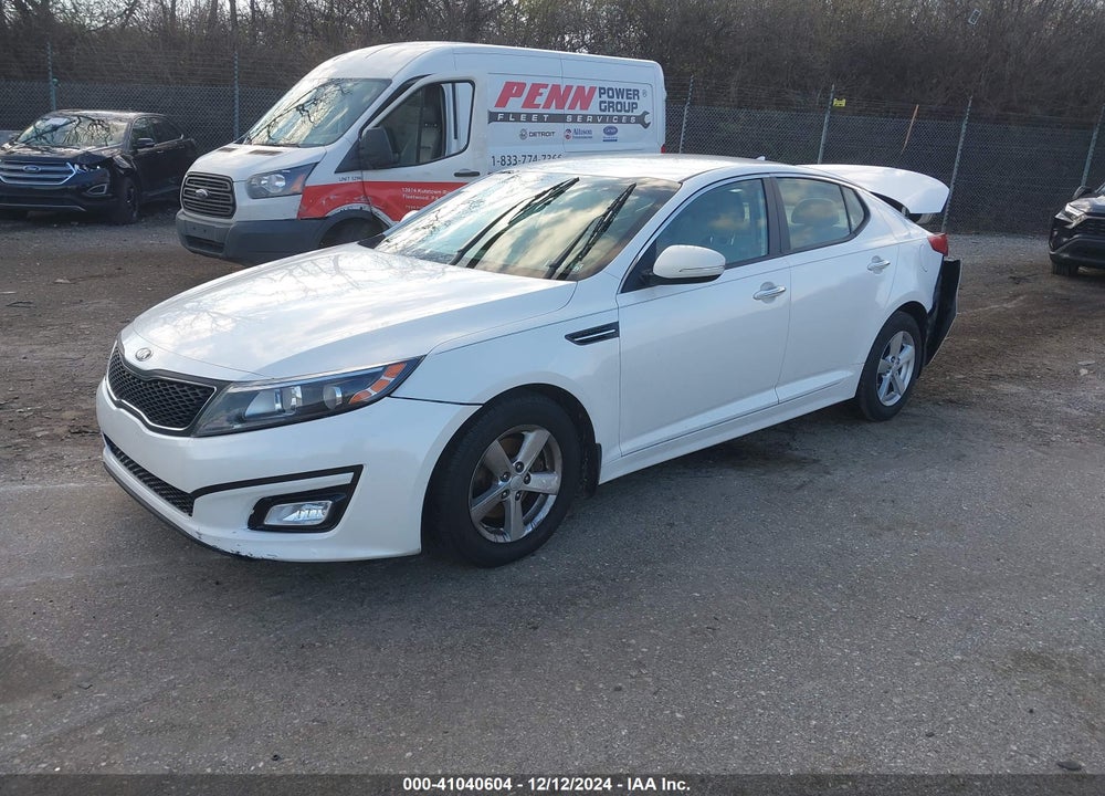 2015 KIA OPTIMA LX VIN: KNAGM4A73F5530378
