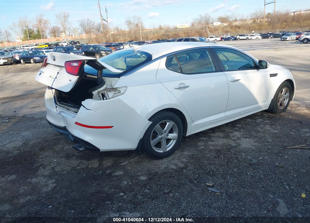 2015 KIA OPTIMA LX VIN: KNAGM4A73F5530378