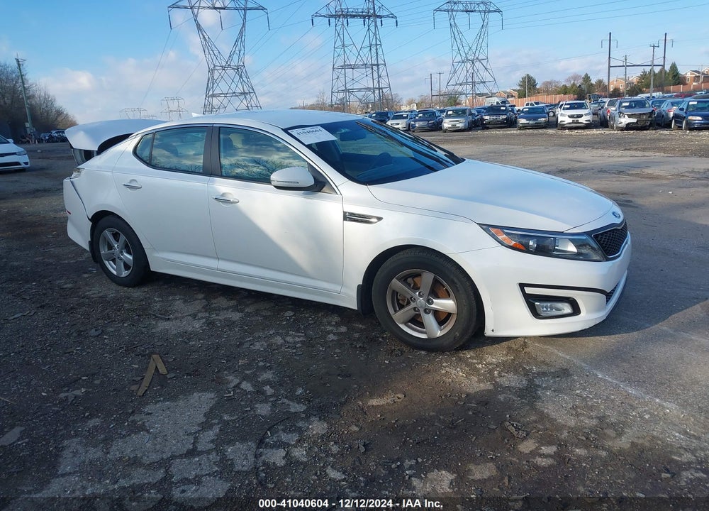 2015 KIA OPTIMA LX VIN: KNAGM4A73F5530378