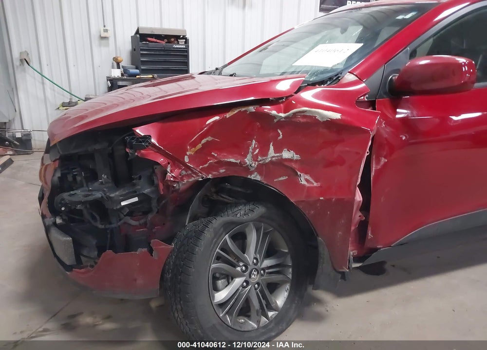 2014 HYUNDAI TUCSON SE VIN: KM8JUCAG1EU790782