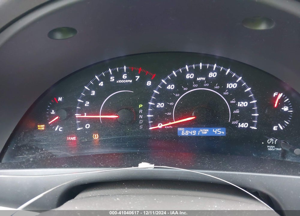 2011 TOYOTA CAMRY LE VIN: 4T1BF3EK0BU165430