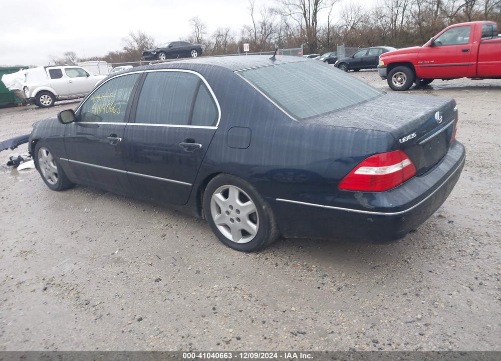 2004 LEXUS LS 430 VIN: JTHBN36F740162770