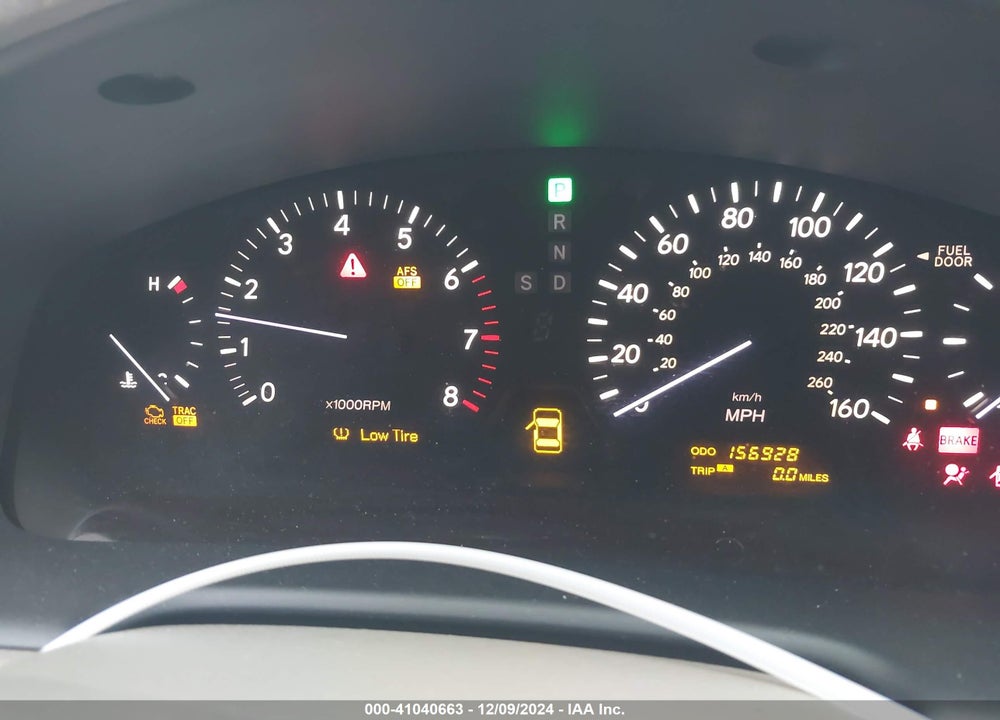 2004 LEXUS LS 430 VIN: JTHBN36F740162770