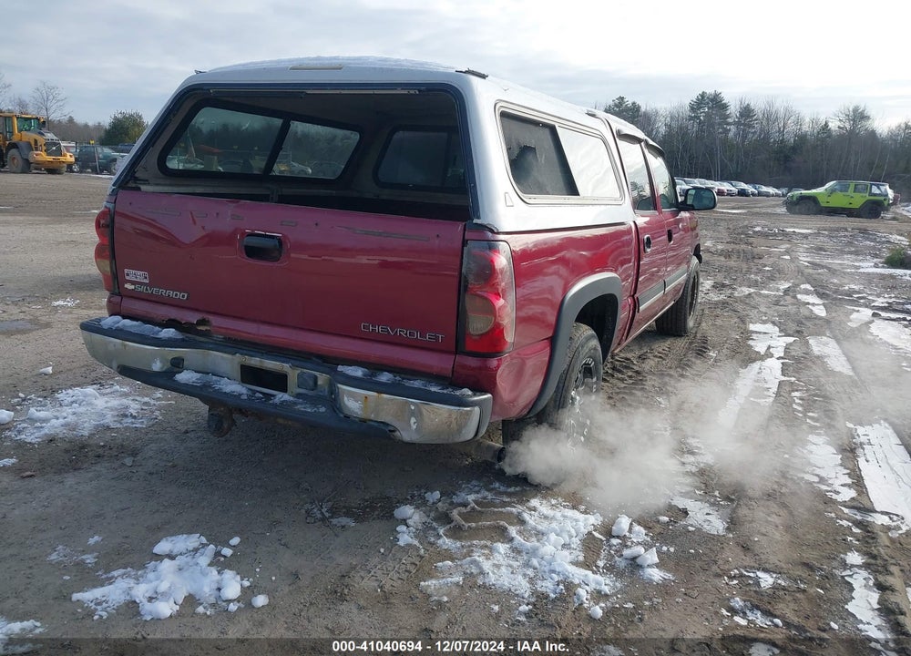 2005 CHEVROLET SILVERADO 1500 Z71 VIN: 2GCEK13T351163412