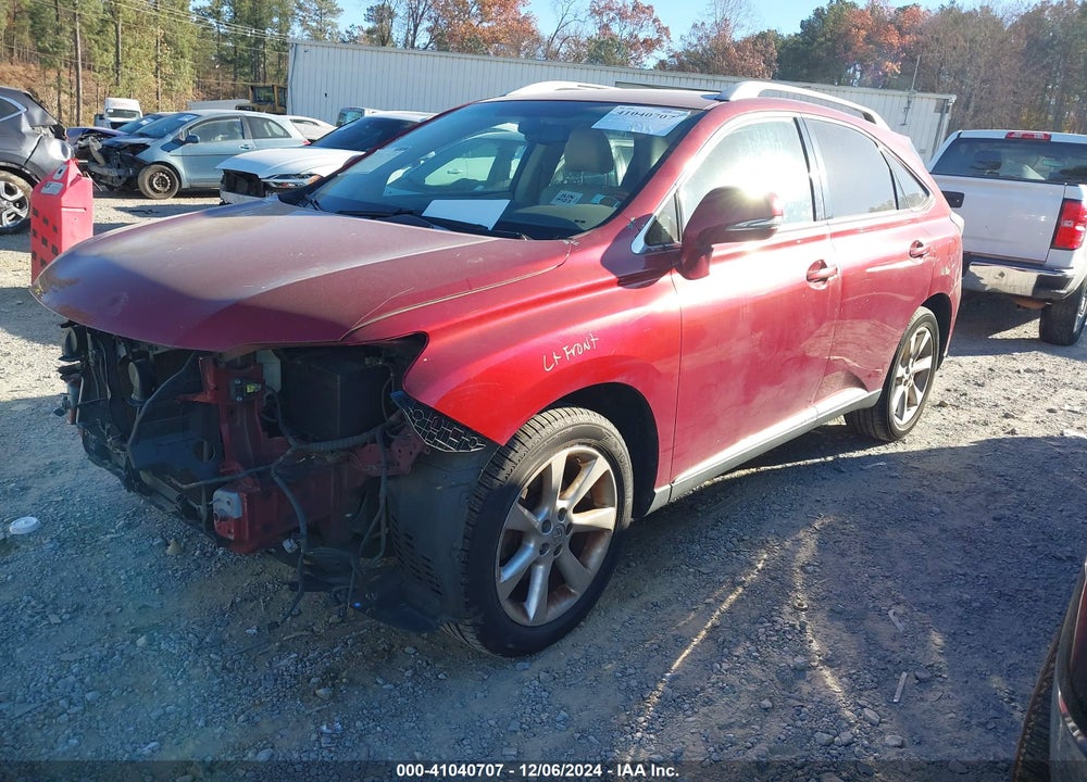 2010 LEXUS RX 350 VIN: JTJZK1BA0A2406649