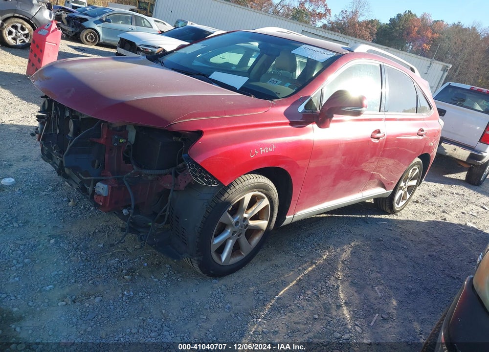 2010 LEXUS RX 350 VIN: JTJZK1BA0A2406649