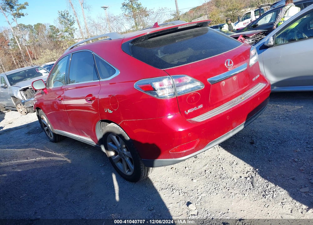 2010 LEXUS RX 350 VIN: JTJZK1BA0A2406649