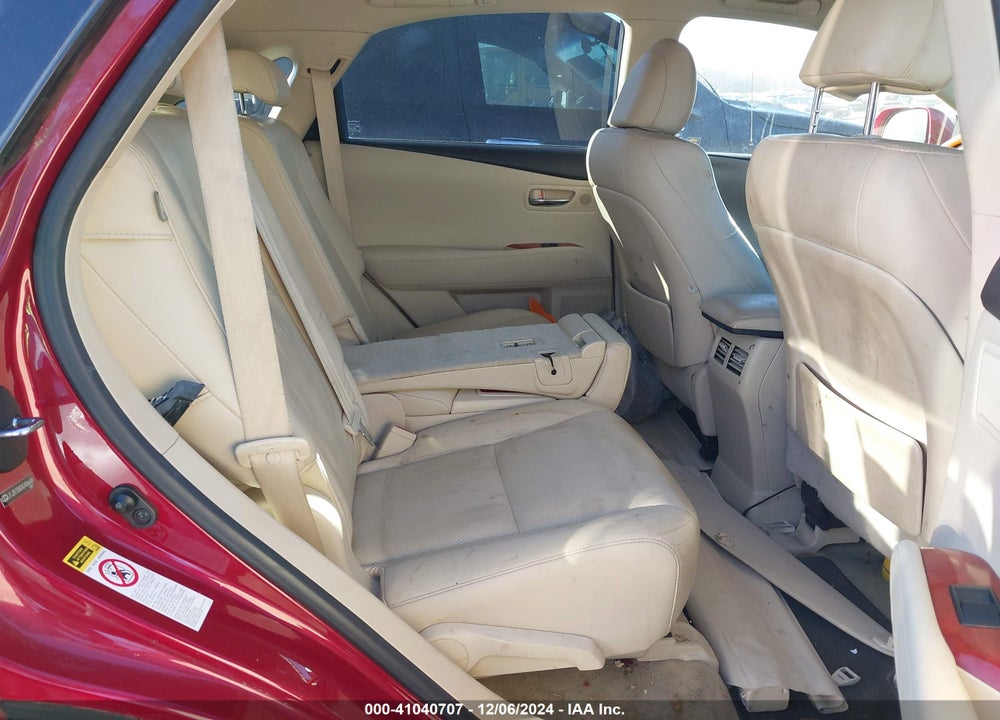 2010 LEXUS RX 350 VIN: JTJZK1BA0A2406649