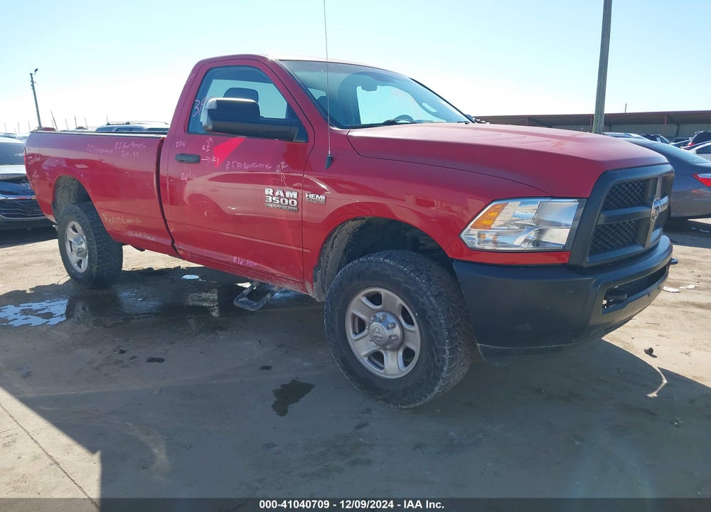 2017 RAM 3500 TRADESMAN  4X4 8' BOX VIN: 3C63R3AJ3HG638253