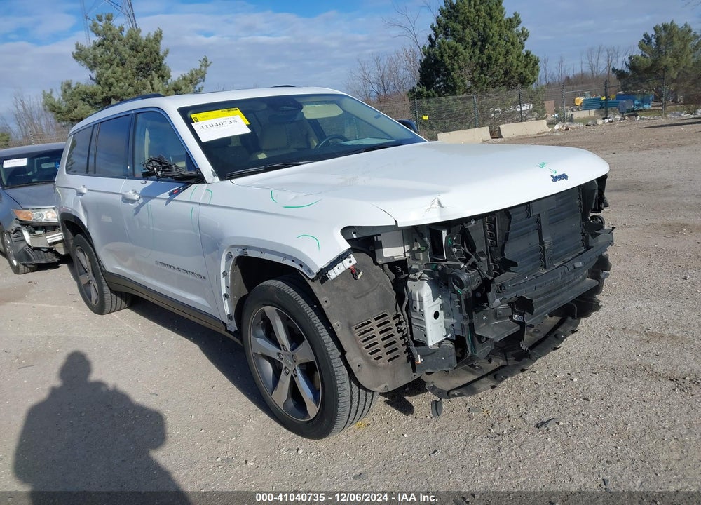 2021 JEEP GRAND CHEROKEE L LIMITED 4X4 VIN: 1C4RJKBGXM8163787
