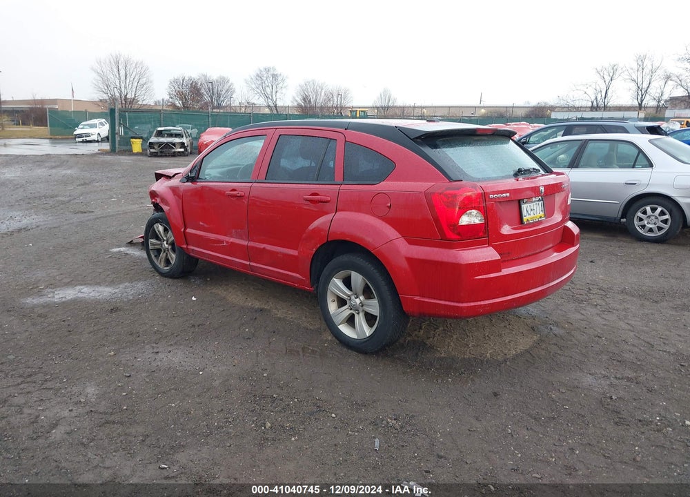 2012 DODGE CALIBER SXT VIN: 1C3CDWDA6CD527730