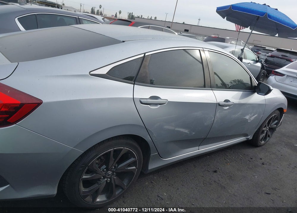 2019 HONDA CIVIC SPORT VIN: 2HGFC2F80KH502694