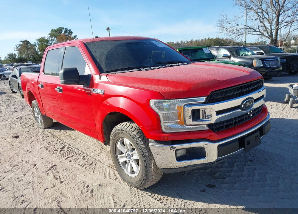 2018 FORD F-150 XLT VIN: 1FTEW1CG6JKE46680