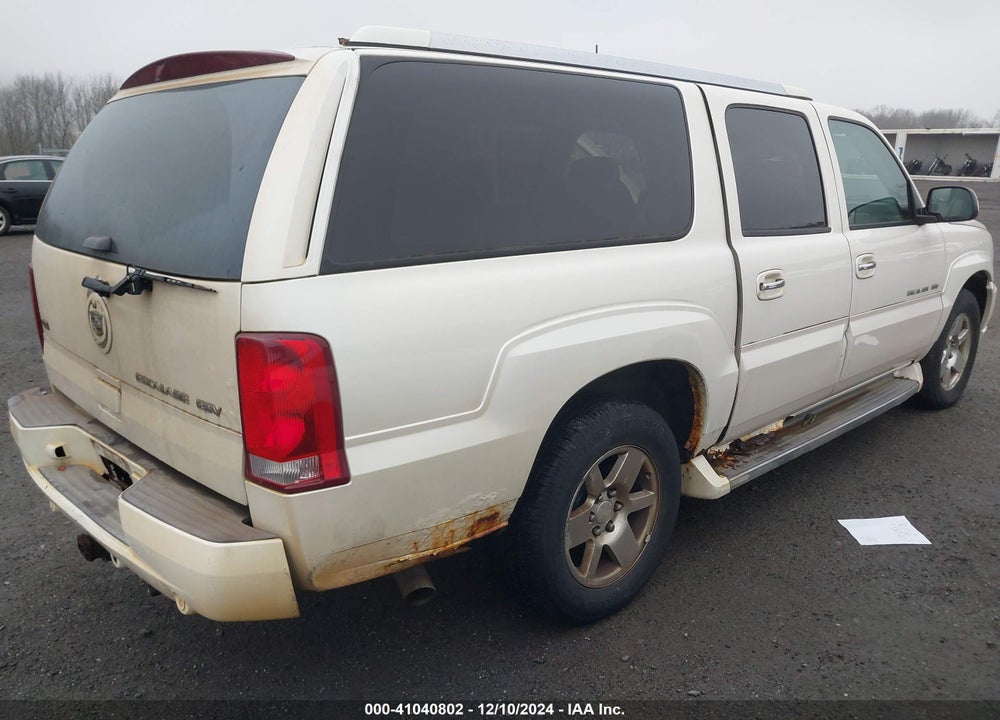2005 CADILLAC ESCALADE ESV STANDARD VIN: 3GYFK66N25G208002