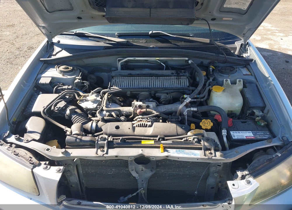 2005 SUBARU FORESTER 2.5XT VIN: JF1SG69645H704148