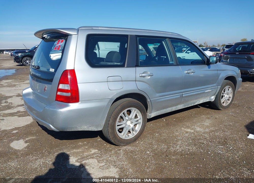 2005 SUBARU FORESTER 2.5XT VIN: JF1SG69645H704148