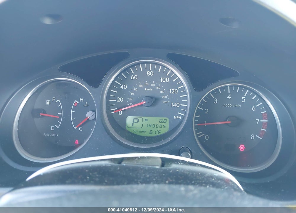 2005 SUBARU FORESTER 2.5XT VIN: JF1SG69645H704148